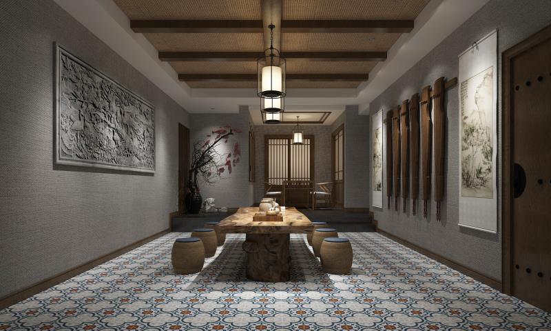 砼語花磚——艷麗的顏色，獨(dú)特的質(zhì)感