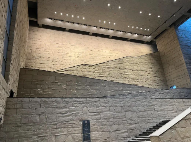 藝術混凝土干掛大板在博物館中的應用